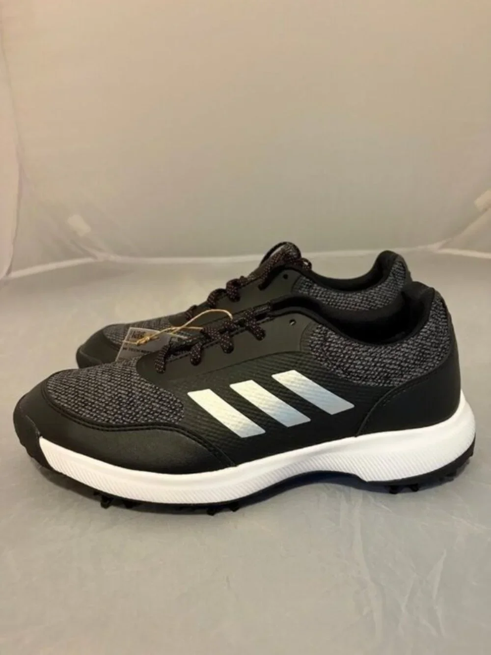 Adidas W Tech Response 2.0 black golf shoes women’s size 7.5 FW6322
